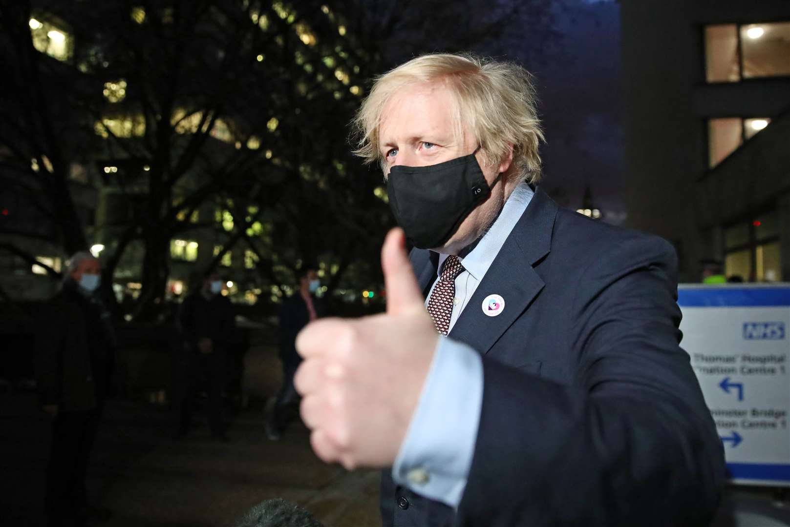 Prime Minister Boris Johnson aims to stop Covid-19 outbreaks ‘in their tracks’ (Aaron Chown/PA)