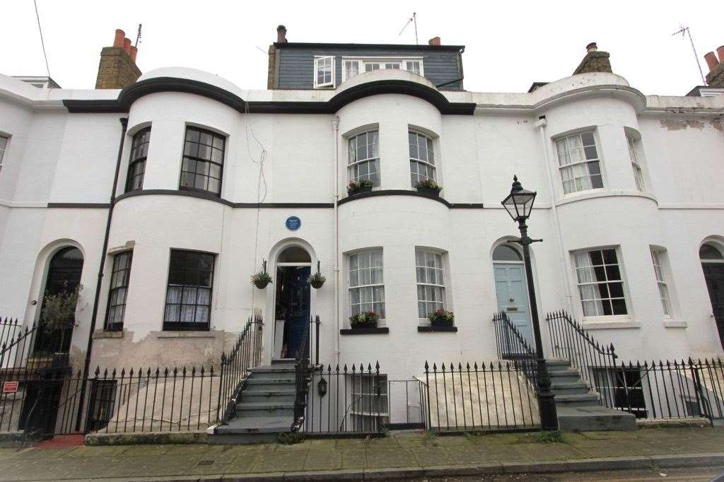 Will Hay's former home in Guildford Lawn, Ramsgate. Picture: Richard Poppleton