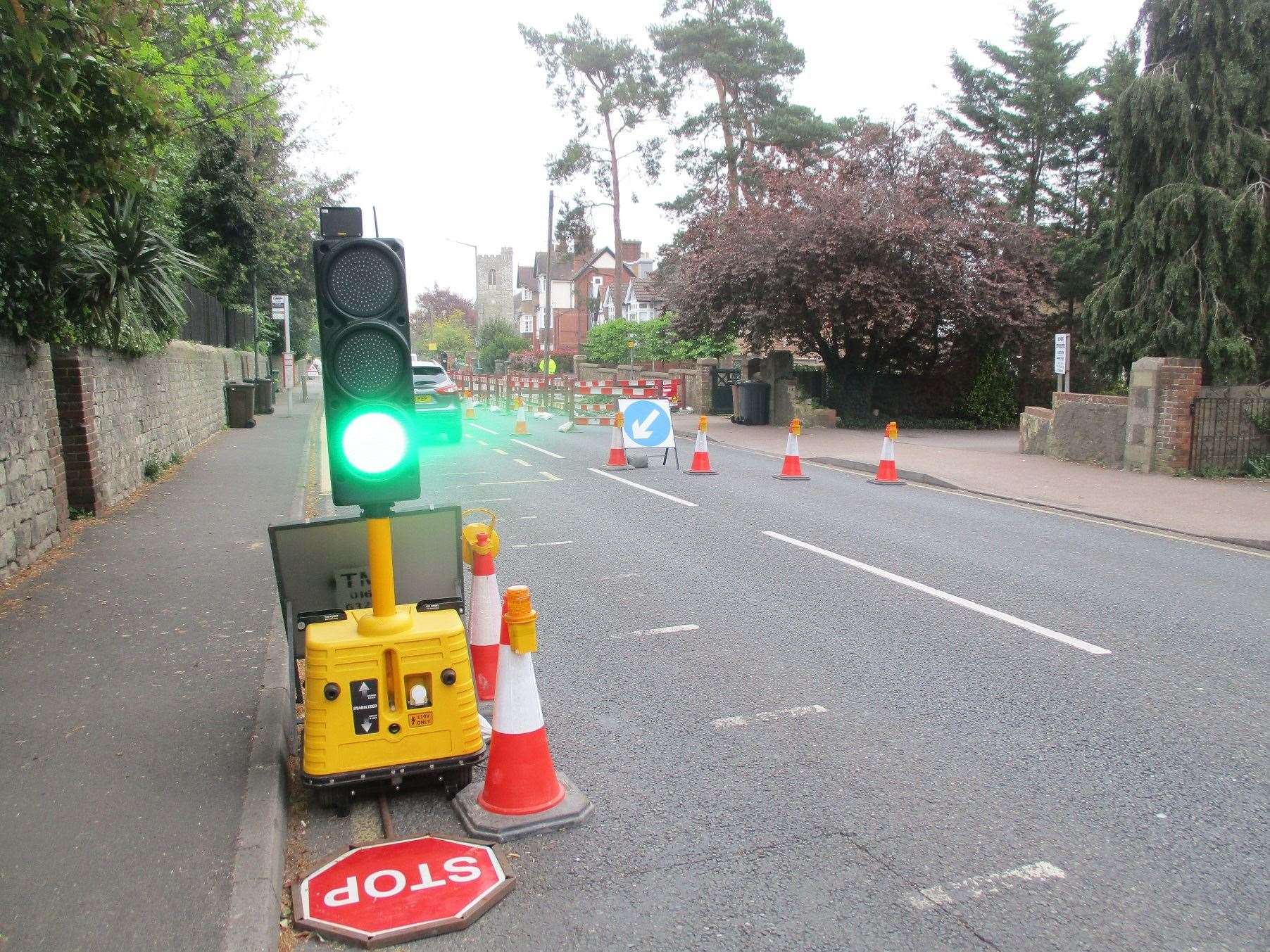 Smart traffic lights trialled in Maidstone (9788984)
