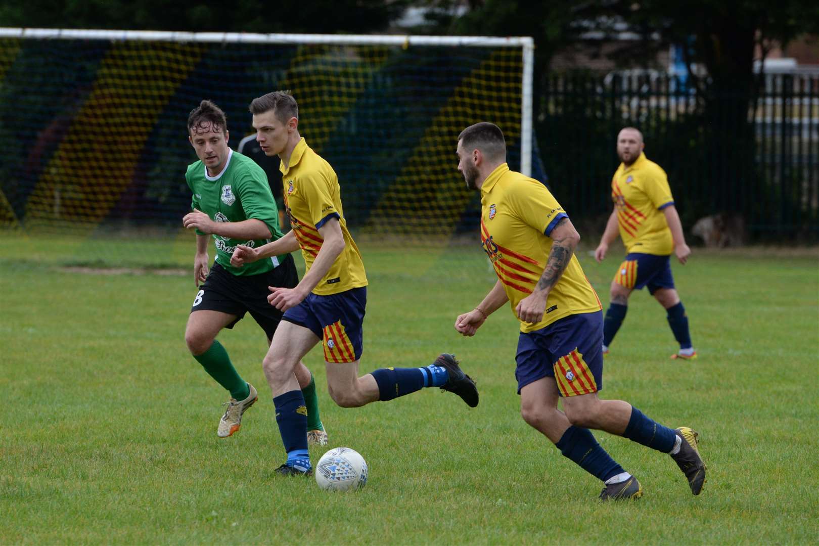 Catalans play Kent Marina 19 in the Medway Area Sunday League Picture: Chris Davey