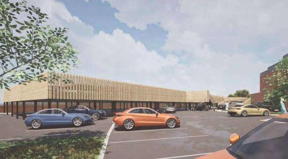 A new multi-storey car park could be built at the site