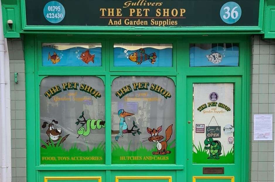 The Pet Shop in Sittingbourne. Picture: The Pet Shop Facebook