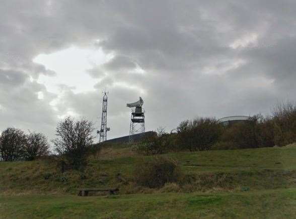 The Dover Coastguard station's powerful radar is being supplemented by the command cell's latest radar tech. Picture: Google