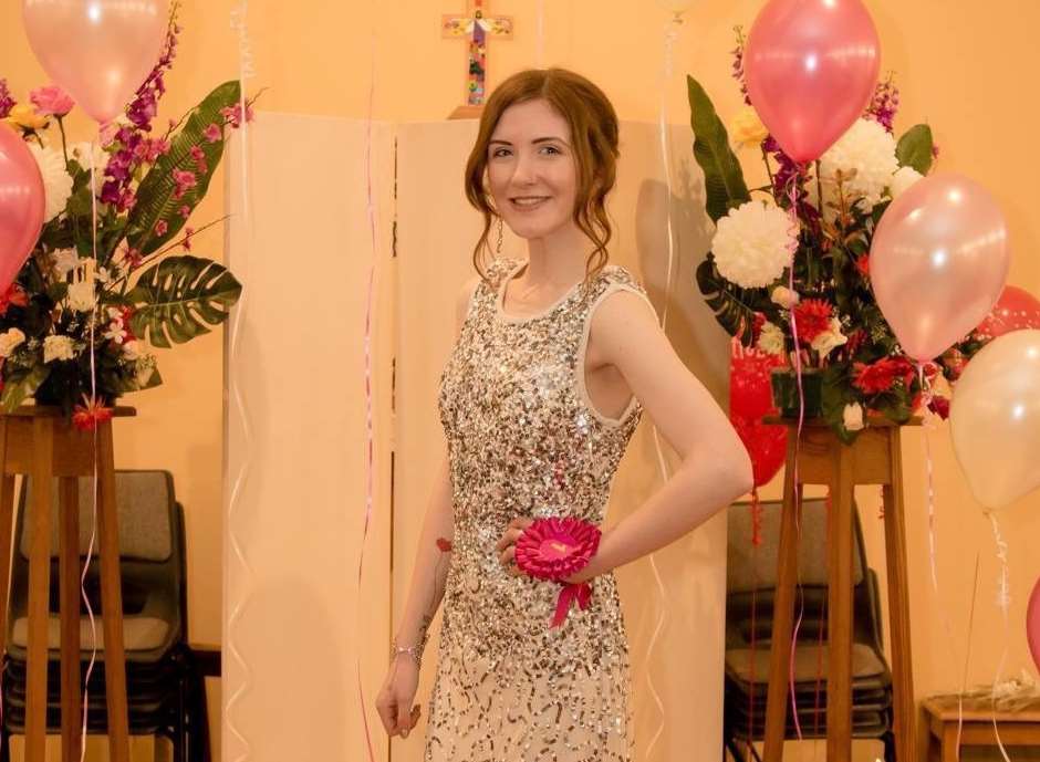 Pageant beauty Becky Turner-Knowles, 20, who is campaigning against bullying