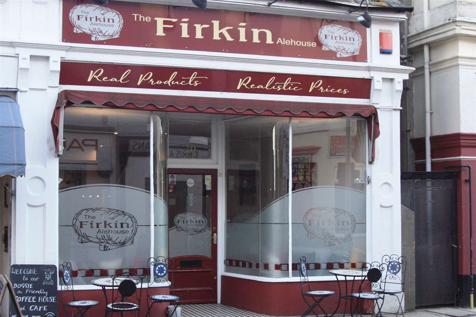 The Firkin Alehouse micropub in Cheriton Place, Folkestone