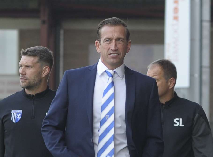 Gillingham manager Justin Edinburgh Picture: Barry Goodwin