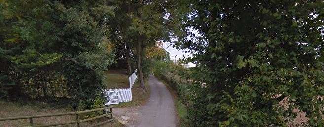 Heron Hill Lane in Meopham. Picture: Google Street View (12159198)