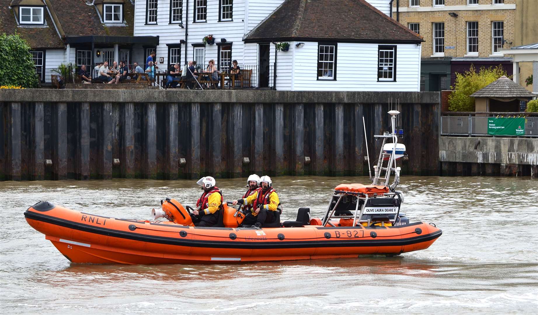 Gravesend Lifeboat. Picture: Jason Arthur