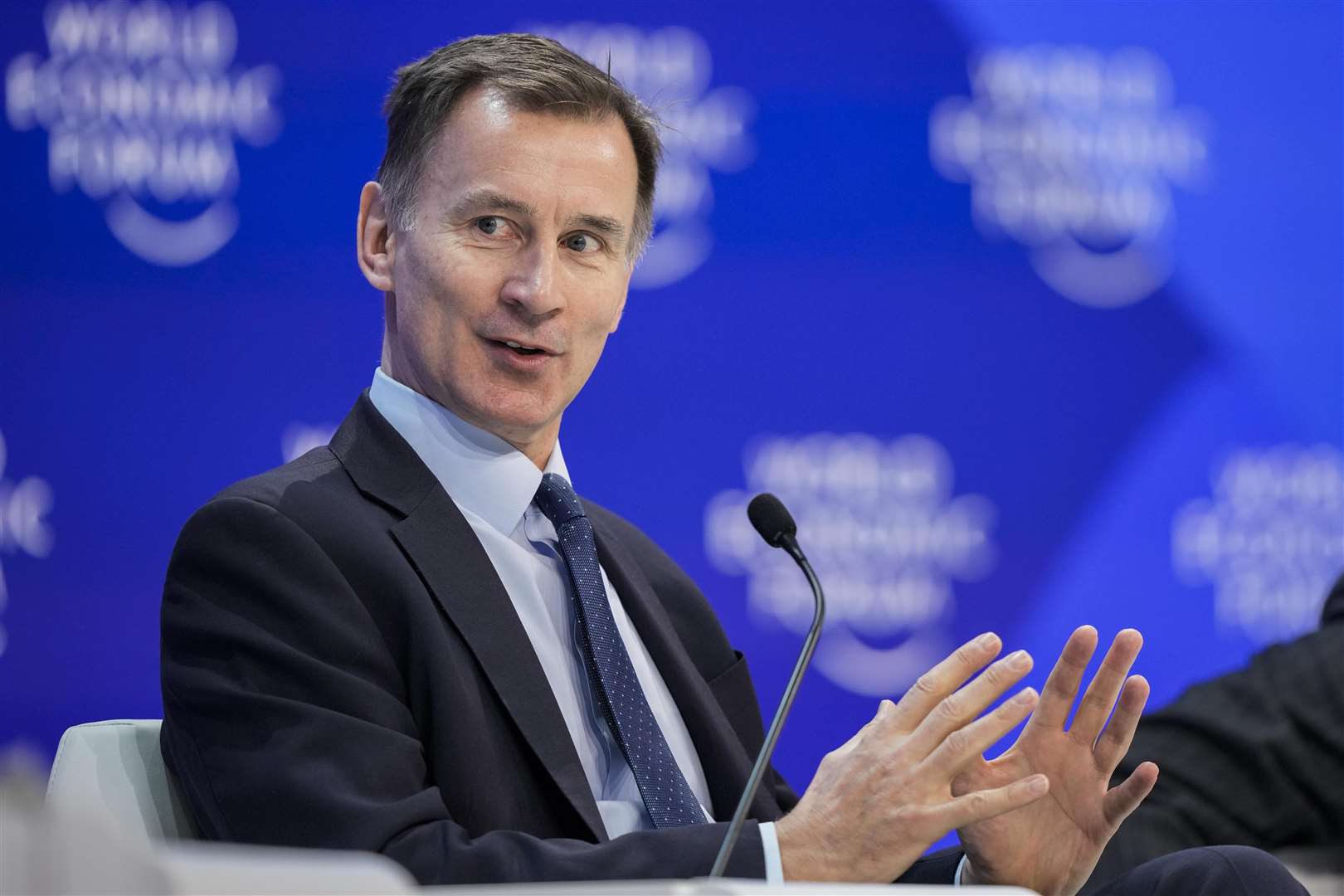 Chancellor Jeremy Hunt said every growing economy ‘relied’ on data centres (Markus Schreiber/AP)