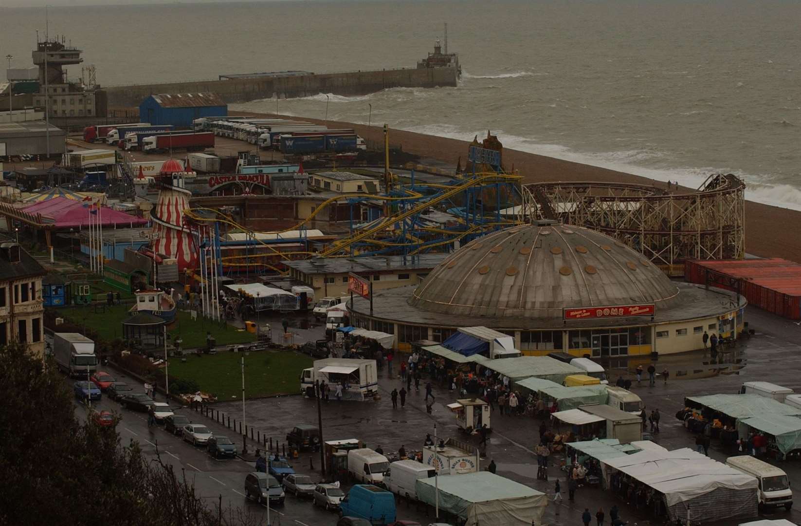 The former Rotunda amusements site on Folkestone seafront. Picture: Matt McArdle