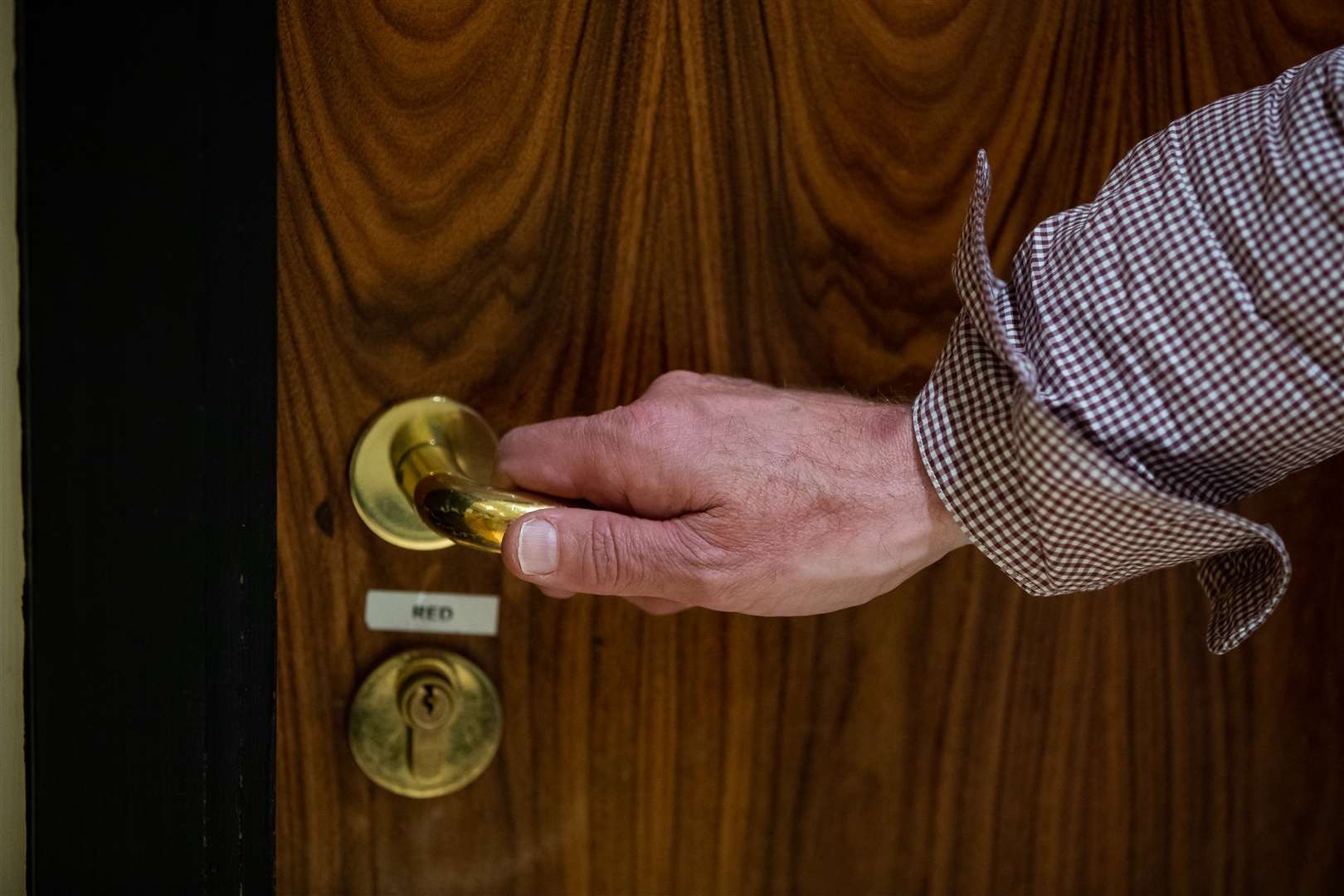 Door handles that kill off germs could be one design solution (Aaron Chown/PA)