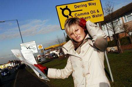 Confusion over signs to revamped North West Kent College