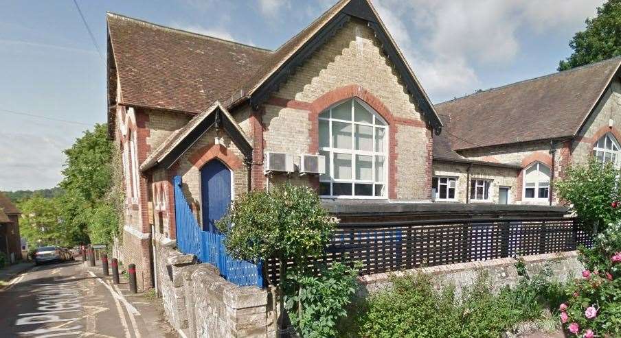 St Peter's Church of England Primary School on Mount Pleasant Road, Aylesford, plans to reopen on June 1, but under drastic measures to reduce the spread of coronavirus Picture: GOOGLE STREET VIEW