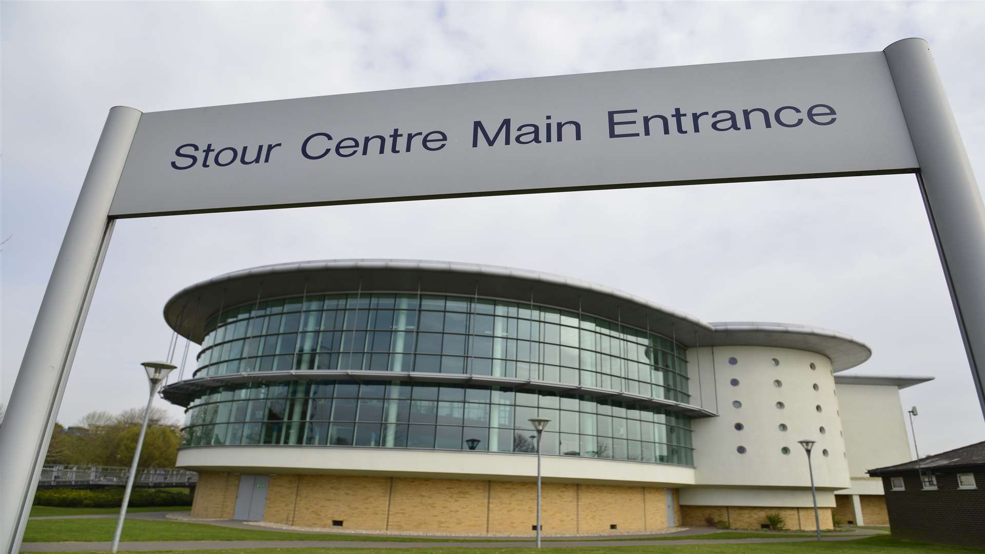 The Stour Centre in Ashford was evacuated on Thursday