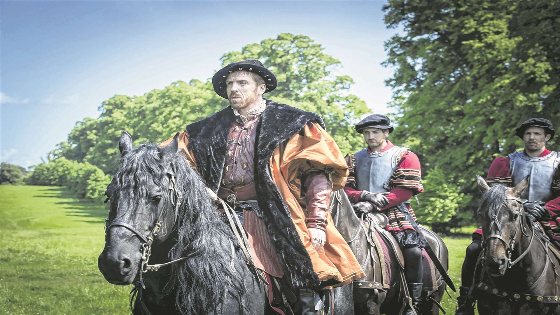 Damian Lewis as King Henry VIII in Wolf Hall