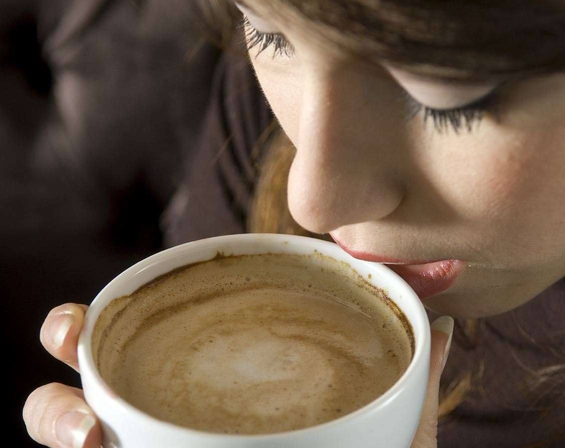 Caffeine can remain in the body 12 hours after your last cup of coffee