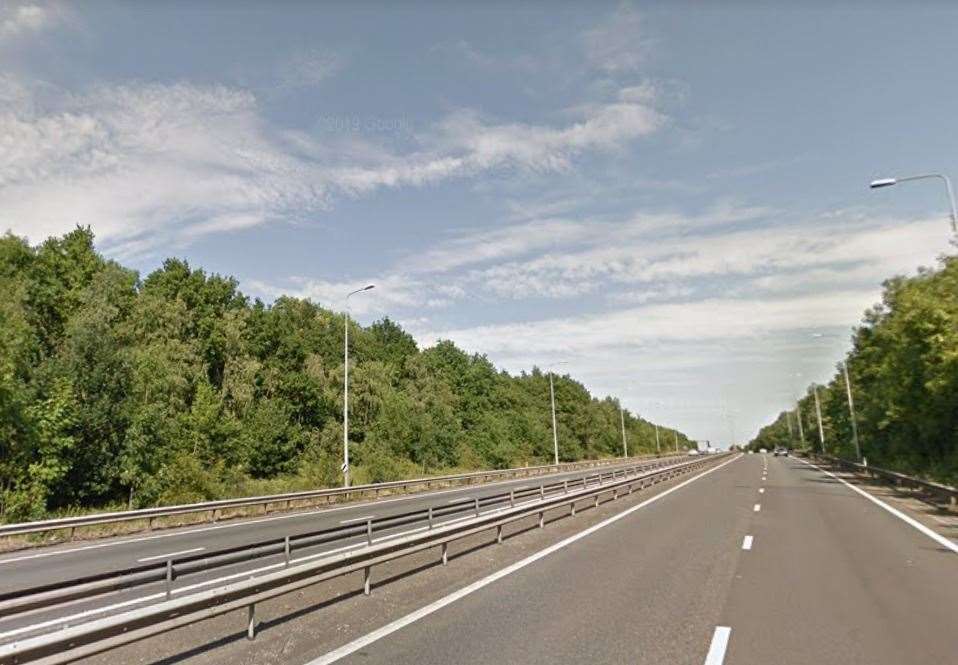 Motorists are to face nightmare detours as repair works are carried out on the A2. Picture: Google Street View