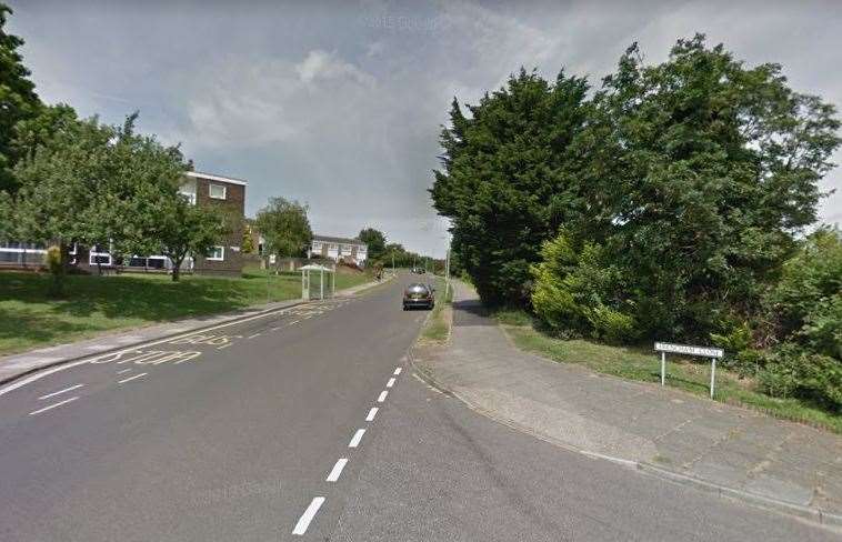 A 19-year-old was grabbed while she was out for a run near Long Meadow Way, in Canterbury. Picture: Google Street View