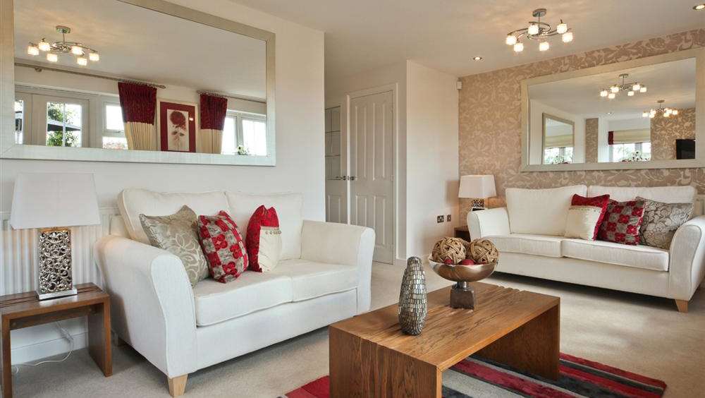 The interior of a Taylor Wimpey property at Hayle Park, Maidstone.
