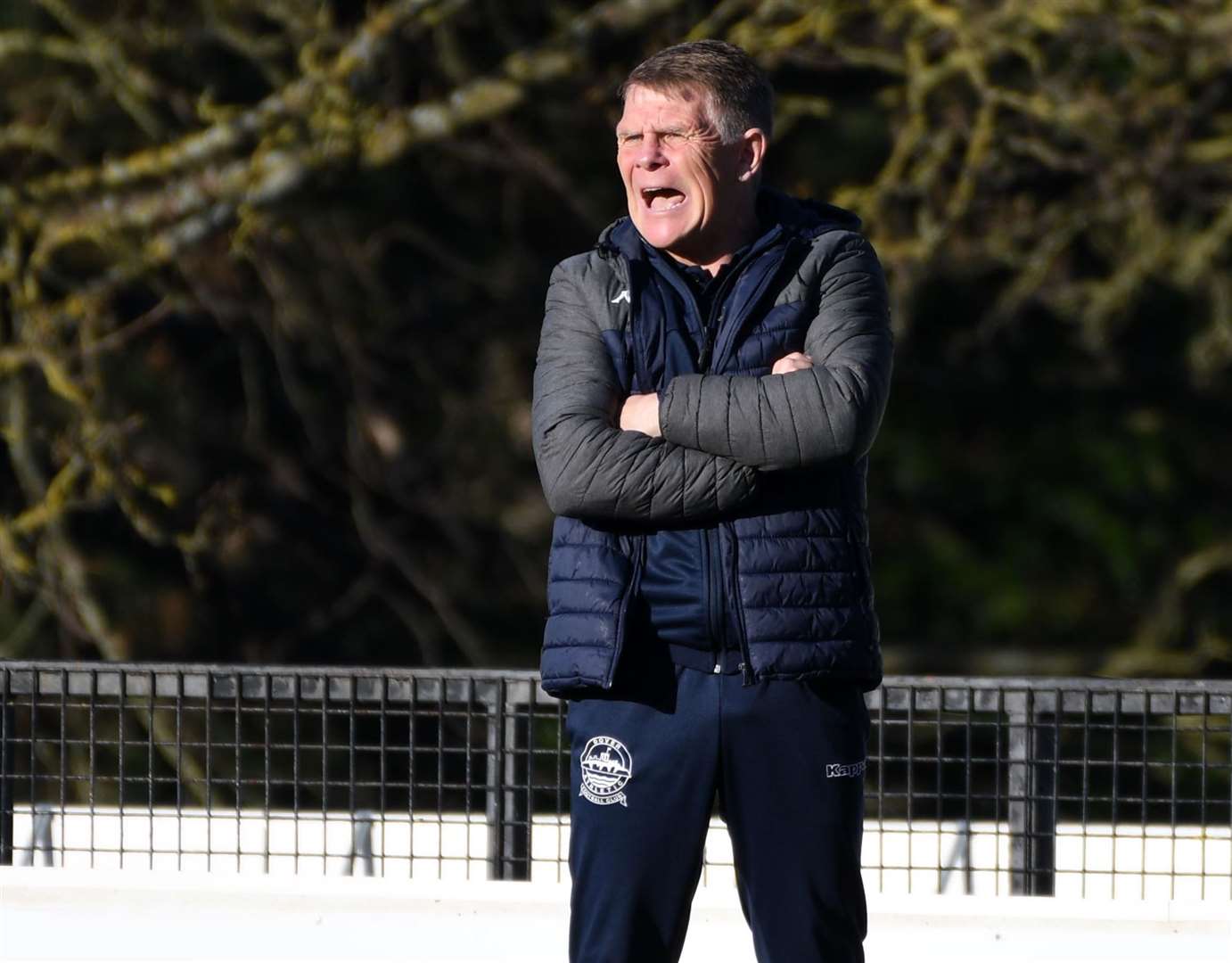 Dover boss Andy Hessenthaler. Picture: Barry Goodwin