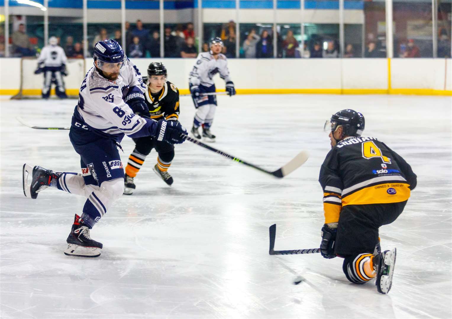 Juraj Huska in action for Invicta Dynamos against Chelmsford Chieftains back in October Picture: David Trevallion