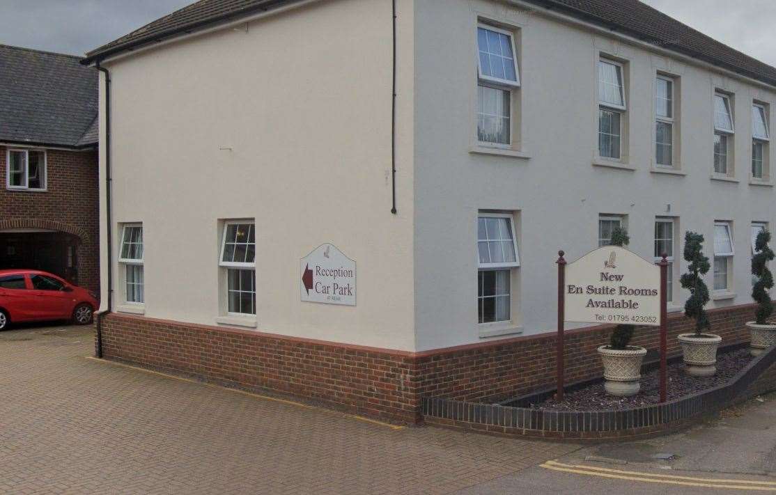 Pine Lodge Care Home in Sittingbourne, Key Street. Picture: Google Maps