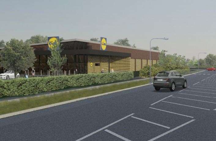 An image showing how the store might look. Picture: Lidl (11322988)