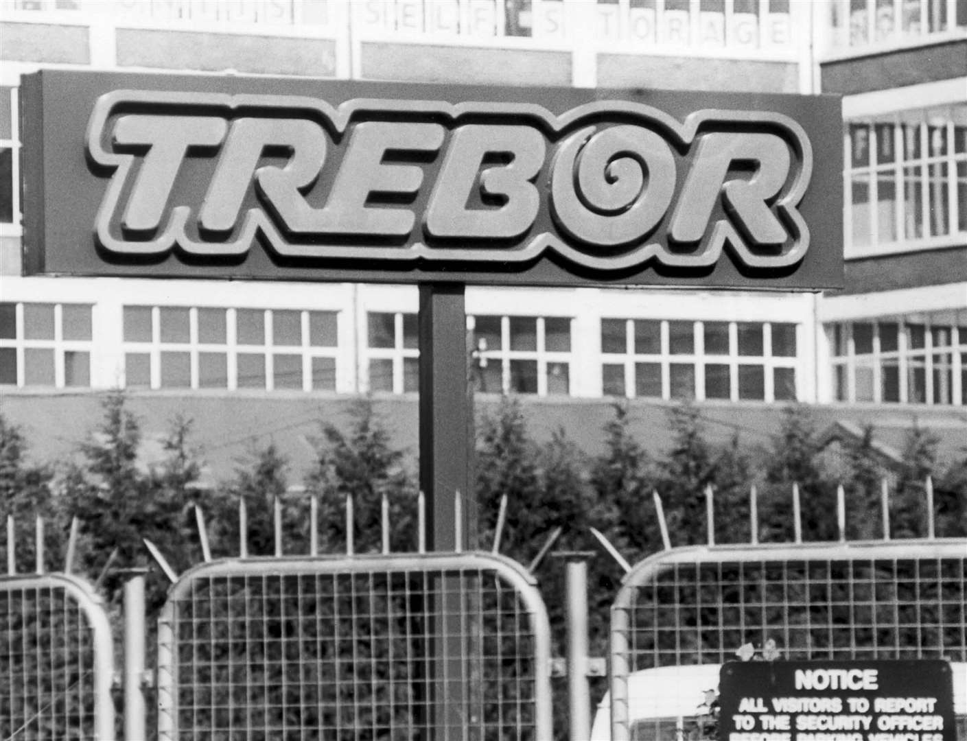 The Trebor sweets factory in Maidstone in 1989. It closed in 2000