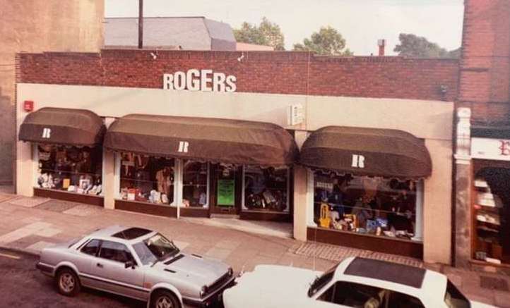 Roger's Menswear at its former site in Herne Bay high street