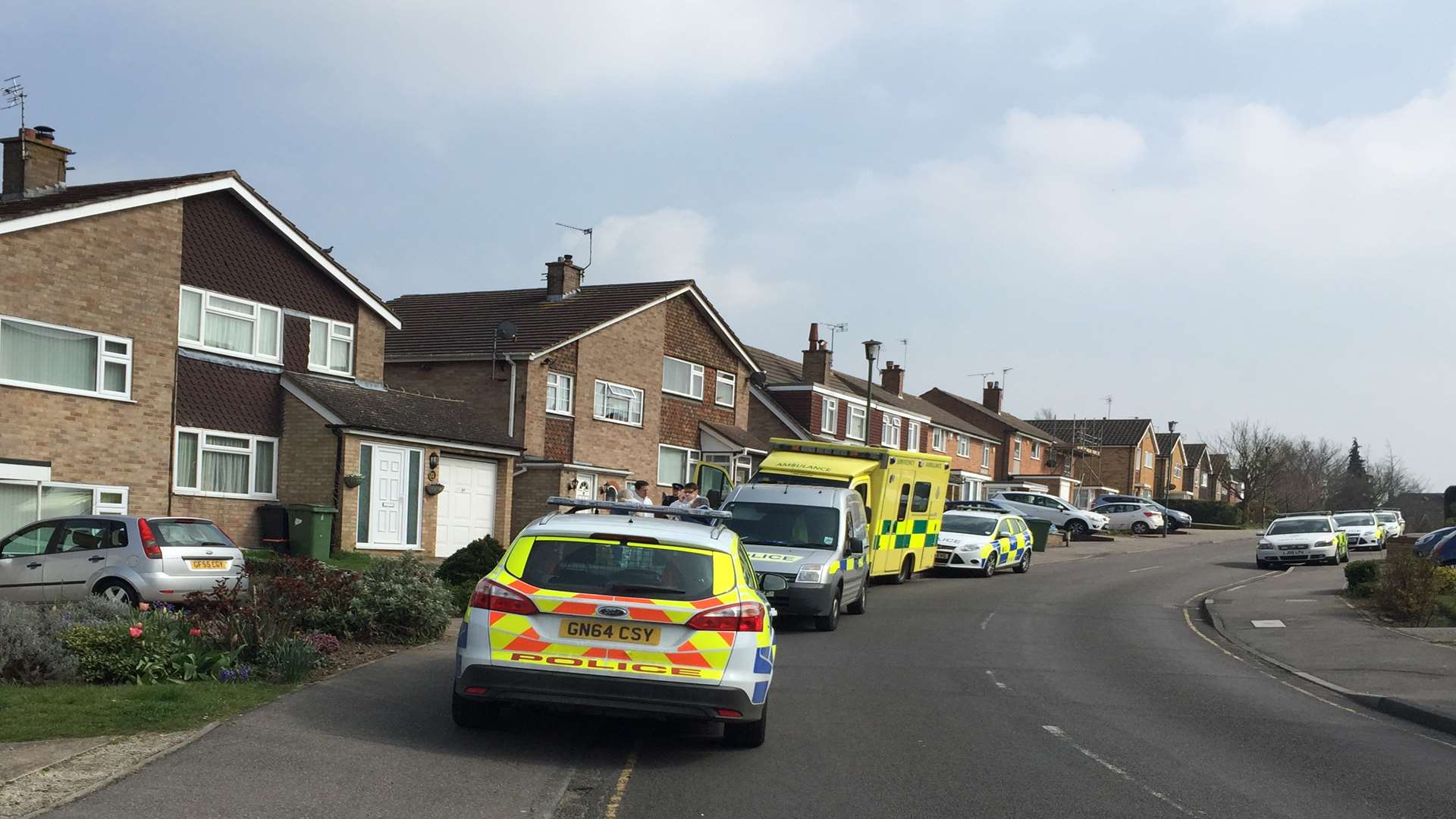 Police were called to Birling Avenue, Bearsted, at around 1.30pm.
