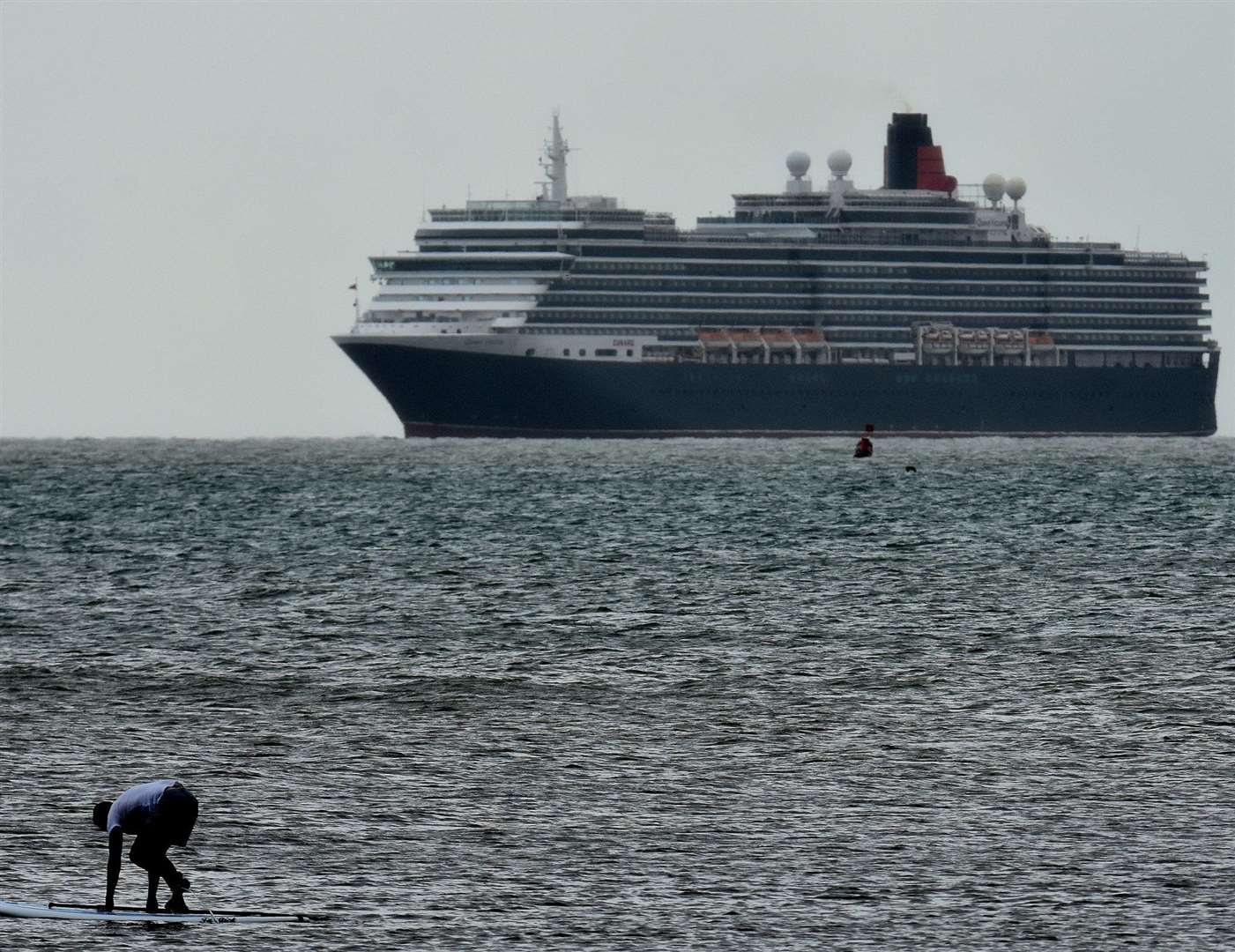 The Queen Victoria has now left Kent. Pic: @jason_photos