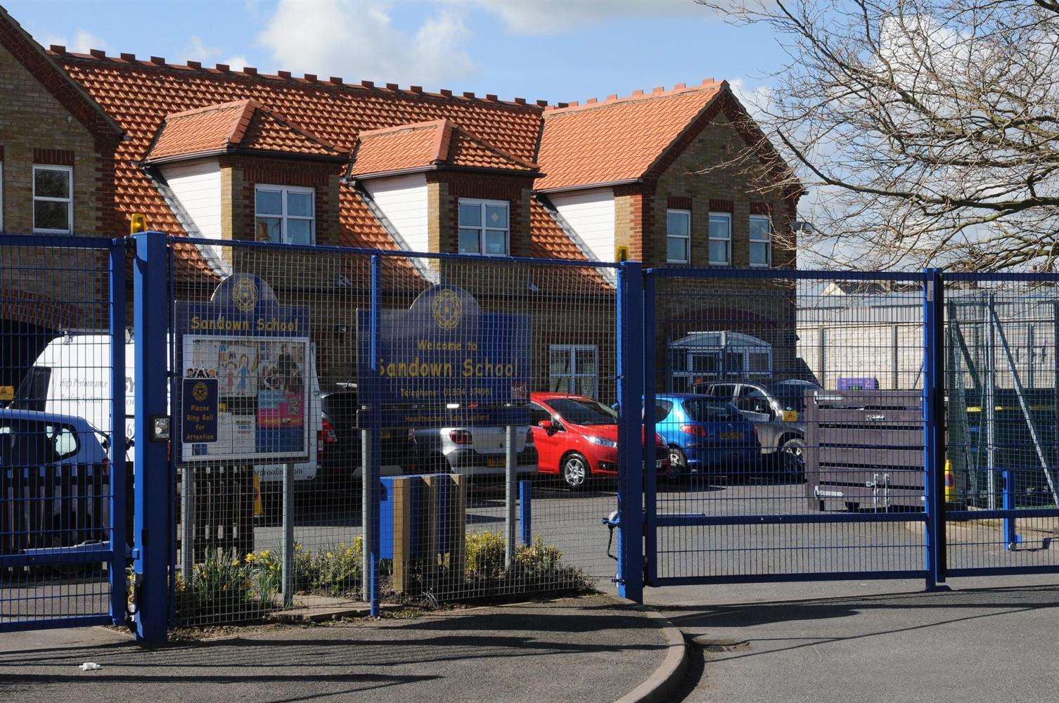 Sandown Primary is on the busy and often congested Golf Road in North Deal.