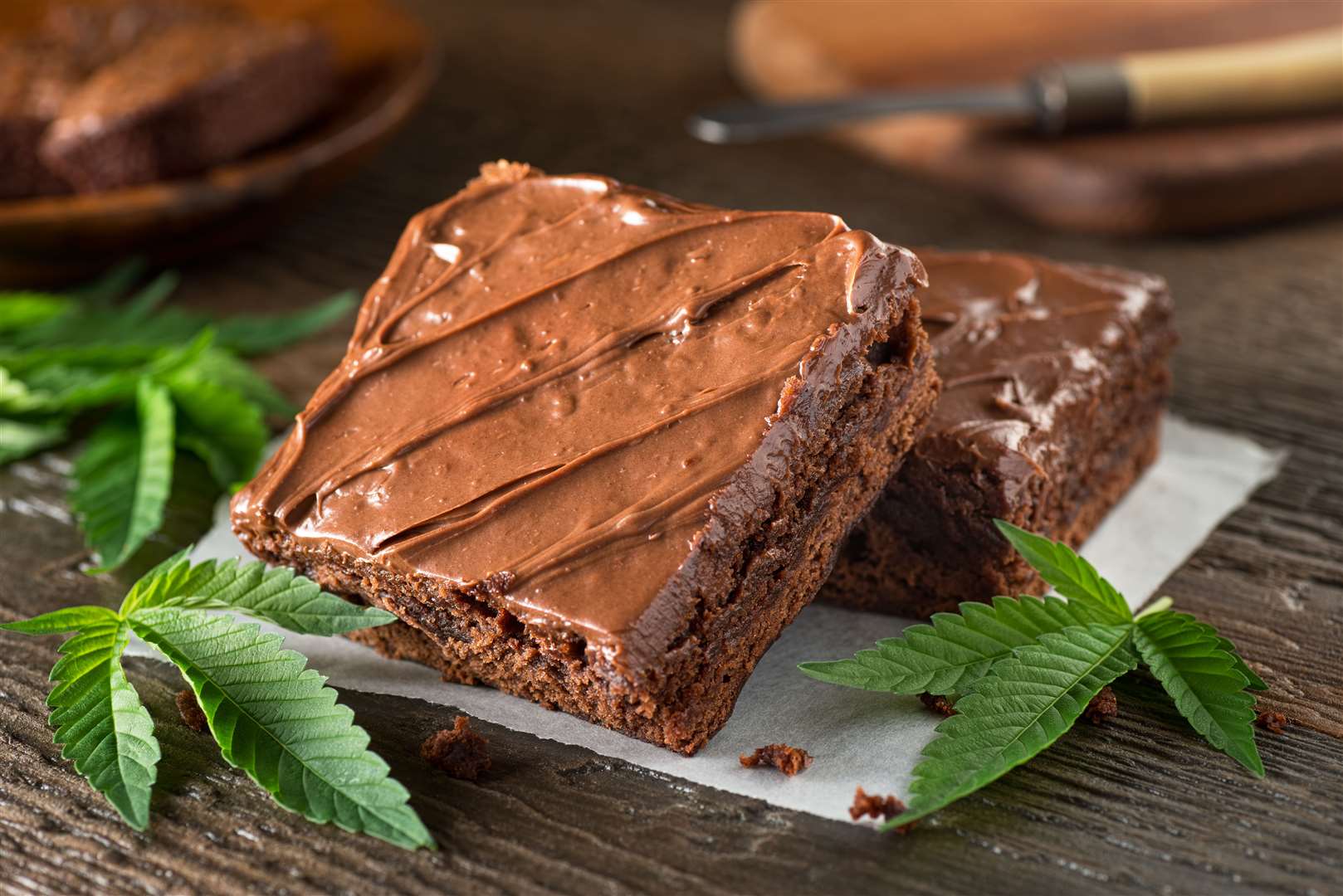 The mum-of-three said she had unwittingly eaten a cannabis brownie. Stock image