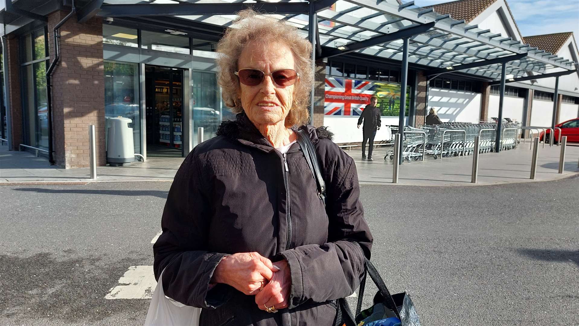 Shirley Dry, 74, lives in Dover and prefers using manned checkouts