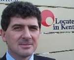 DELIGHTED: Locate in Kent's chief executive Paul Wookey