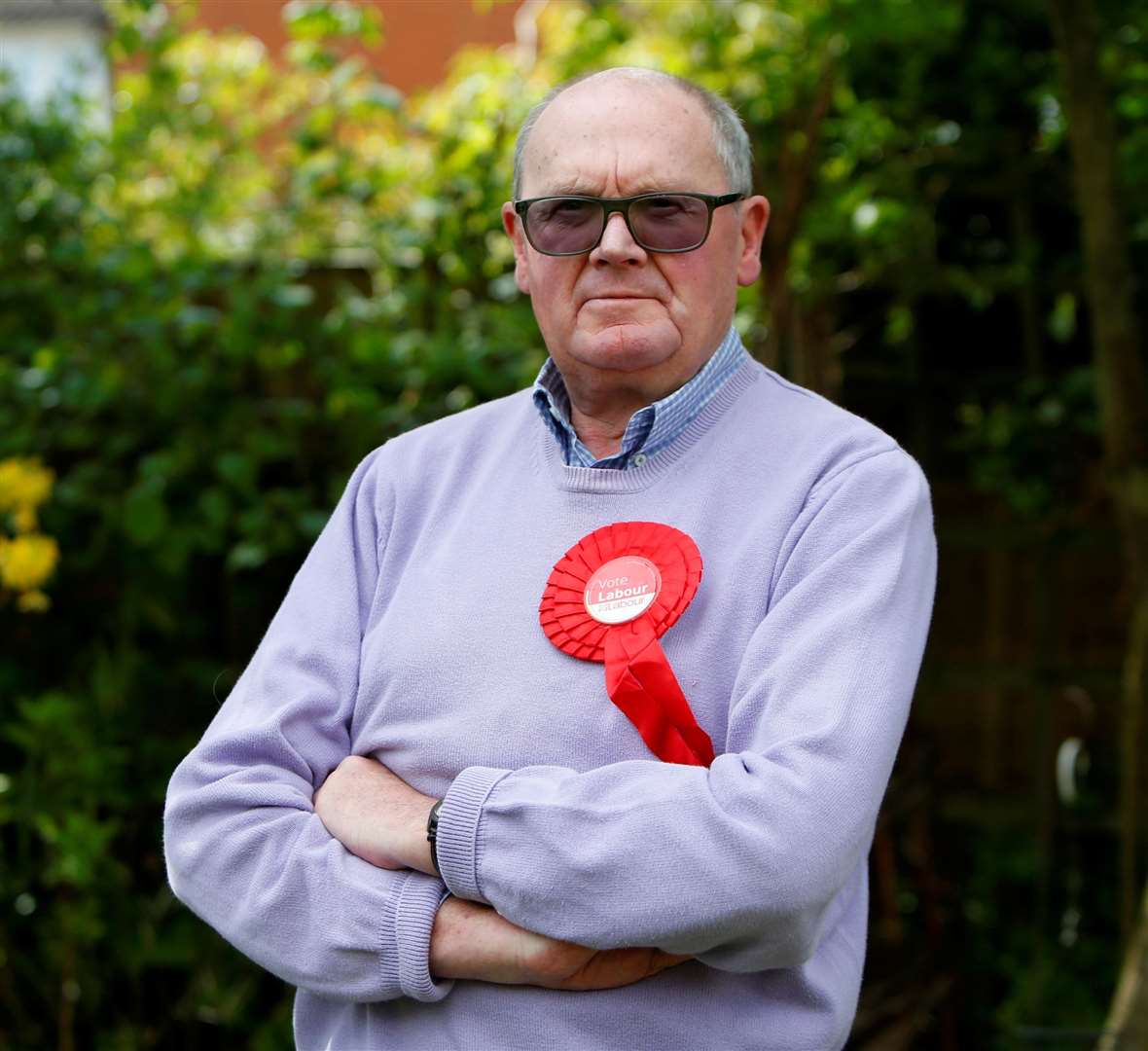 Cllr Ray Moon, a Labour member for 40 years
