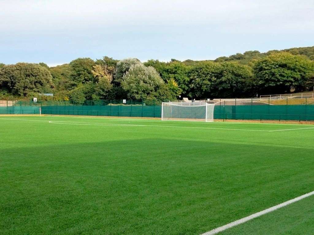 How the pitch could look at Faversham Town