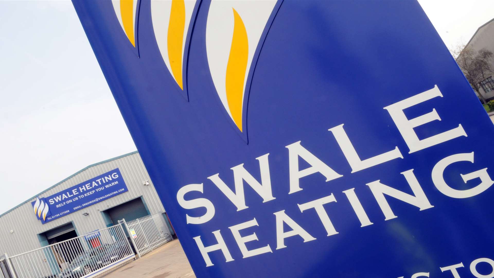 Swale Heating's headquarters in Sittingbourne