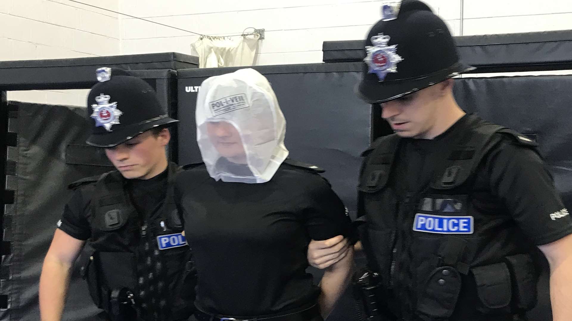 Police will be given spit hoods as an additional piece of protection
