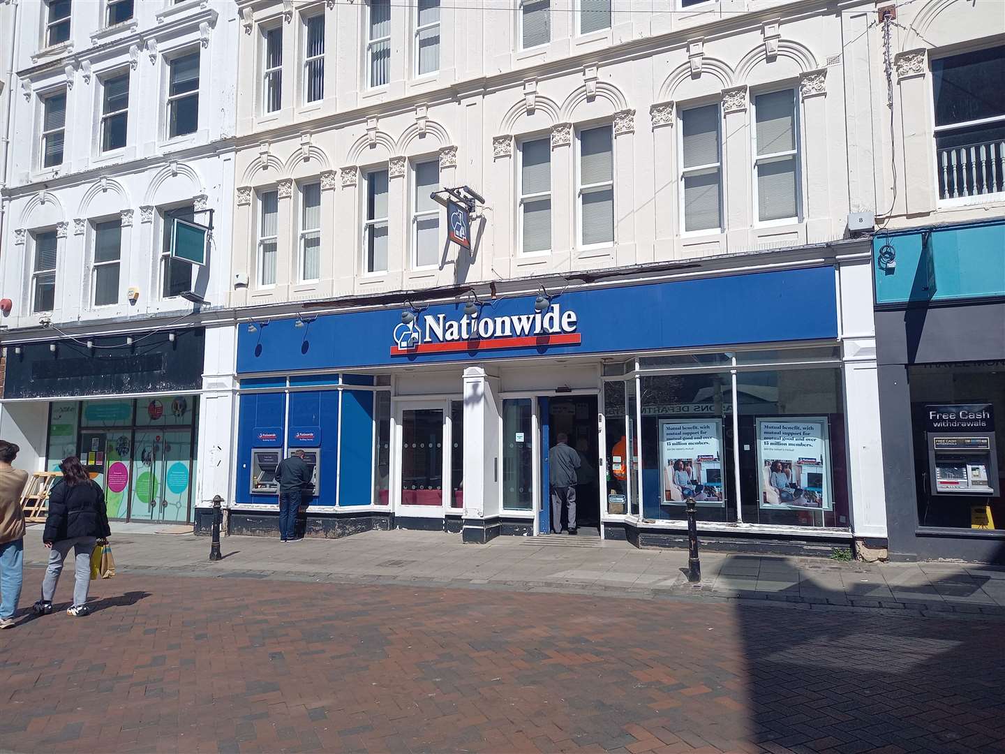 Nationwide's shopfront is considered to be out-of-keeping with the city