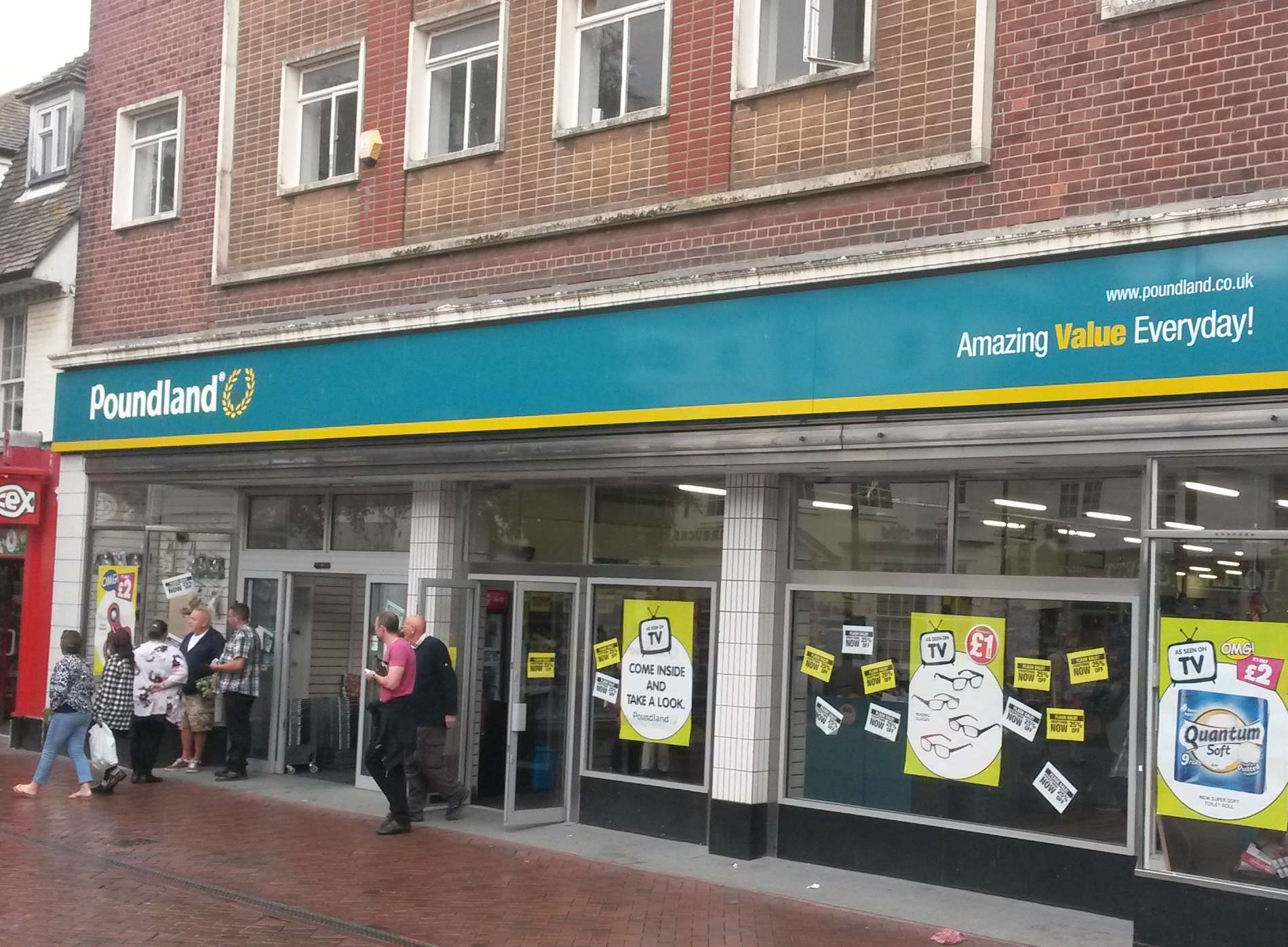 The Ashford High Street Poundland store