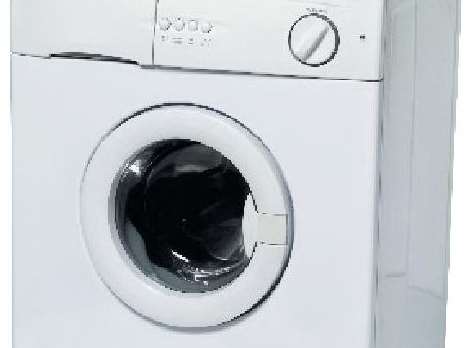 A washing machine was damaged in the fire.