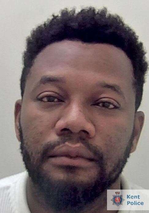 Godwin Ohue has been jailed after killing Darcy Bruce-Lawrence in Dartford. Picture: Kent Police