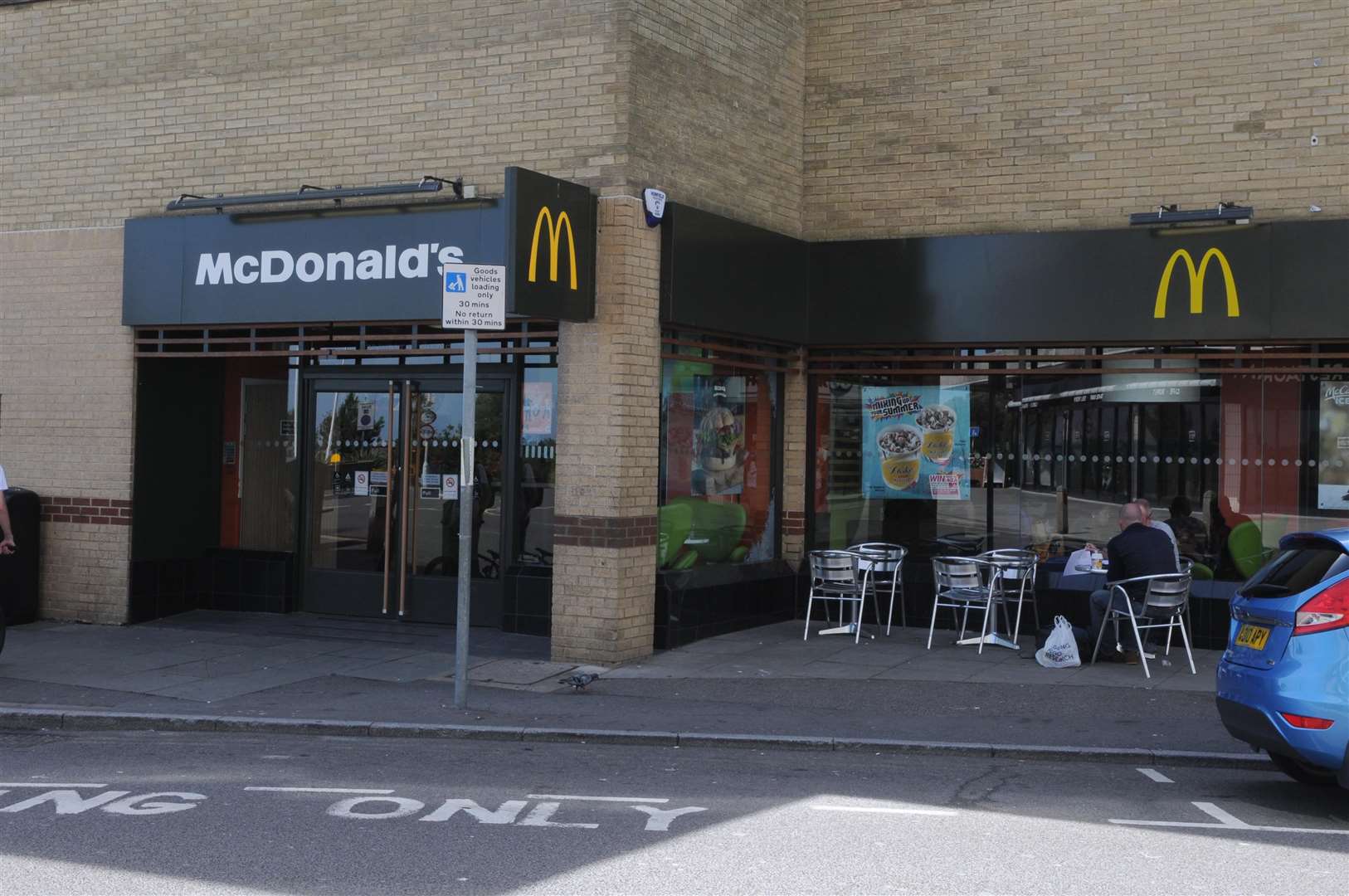 The McDonald's in West Terrace, Folkestone. Picture: Wayne McCabe