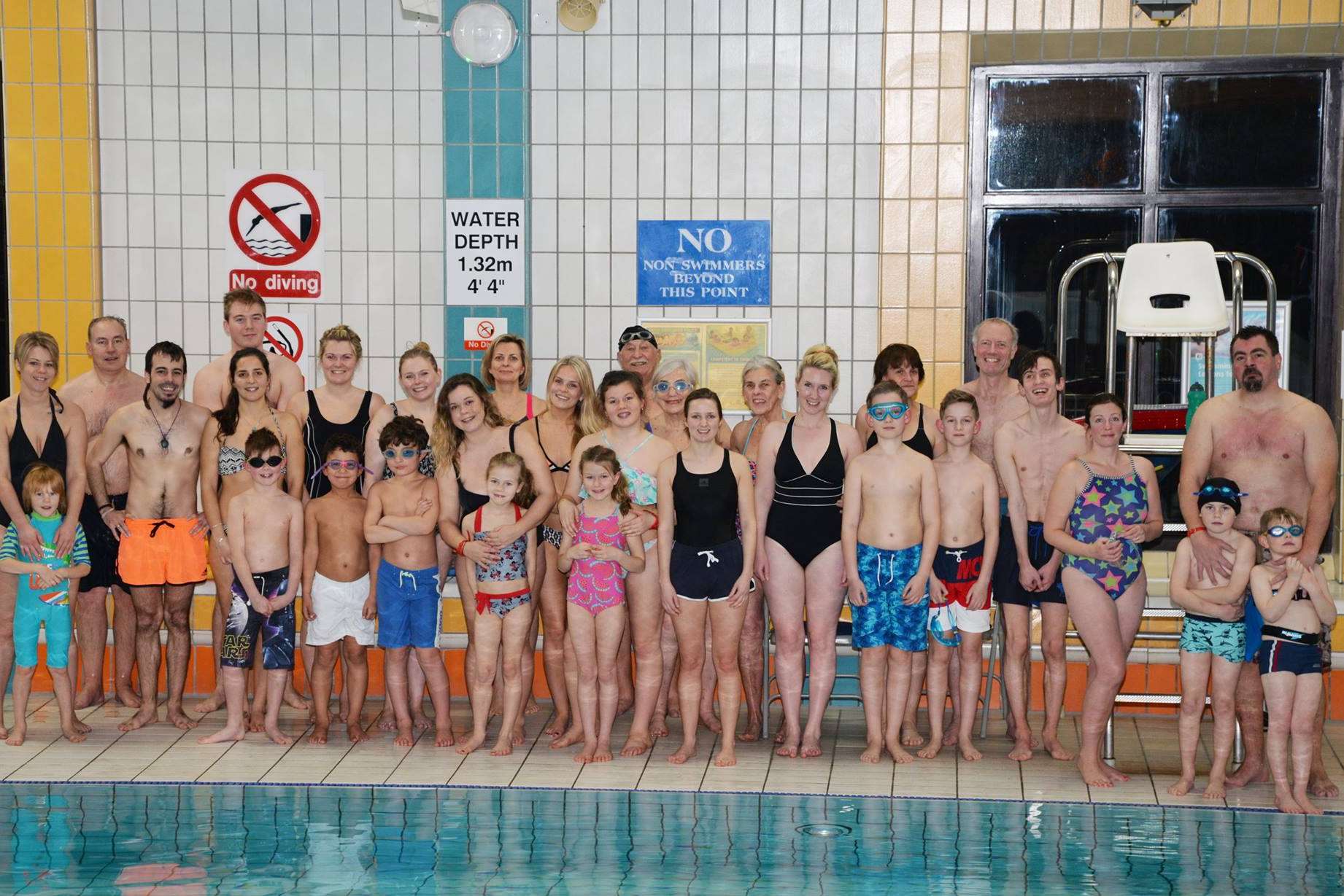 The fund-raisers at Tonbridge Leisure Centre: Picture courtesy of Emma Hall Photography