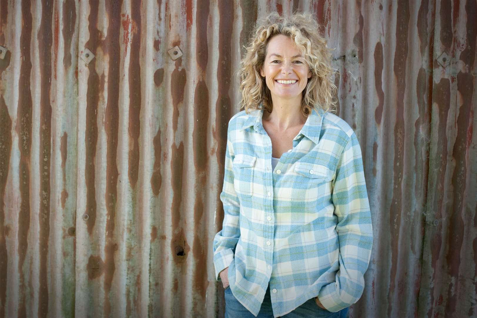 TV presenter Kate Humble is all smiles. Picture: Rhodes Media