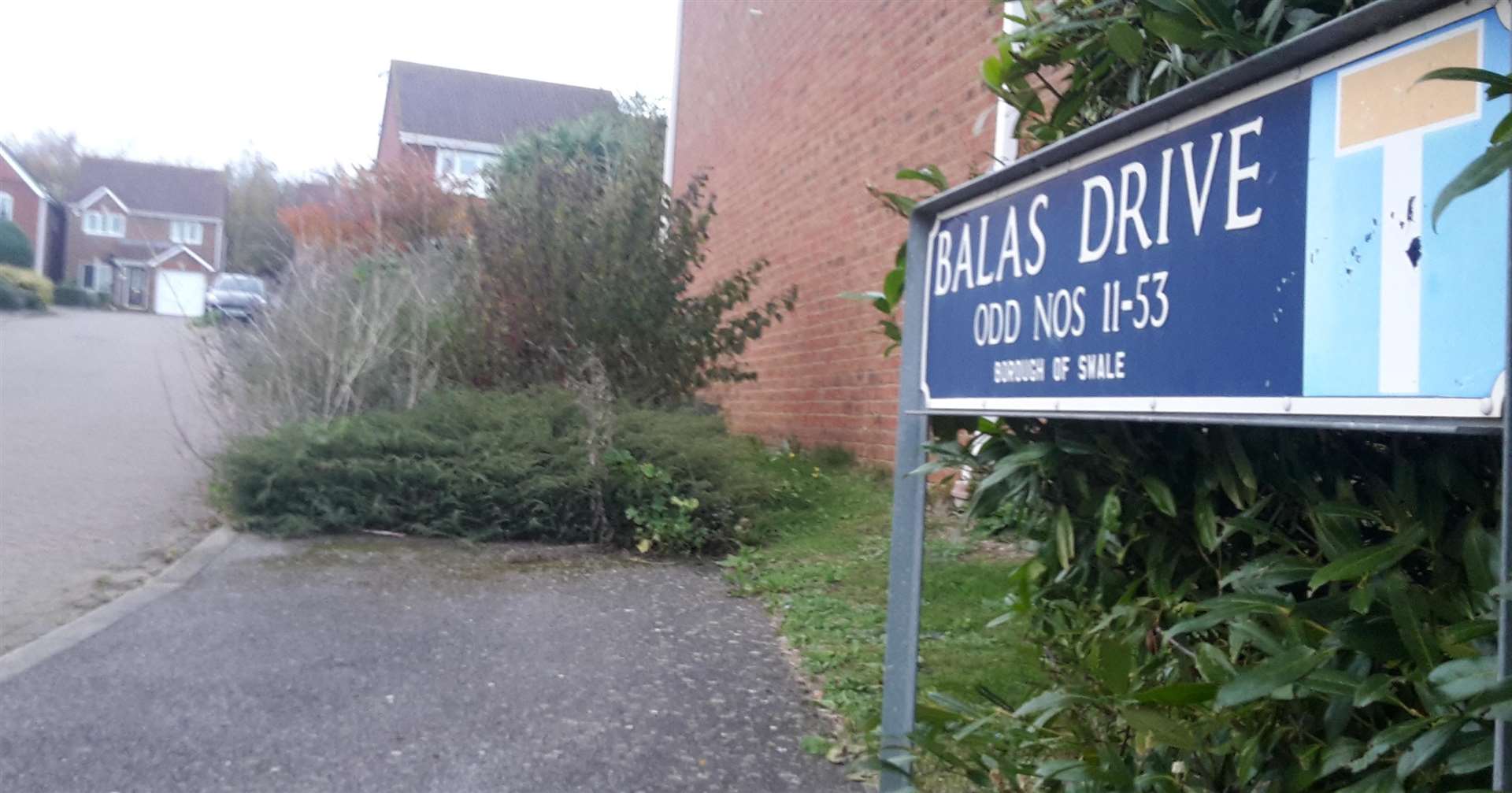 The family were targeted as they arrived home at Balas Drive (5325874)