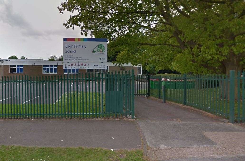 The initial intake will be temporarily housed at Bligh Primary School in Strood Photo: Google