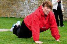 Chief reporter Hayley Robinson was put through her paces at the GI Jane boot camp in Sittingbourne