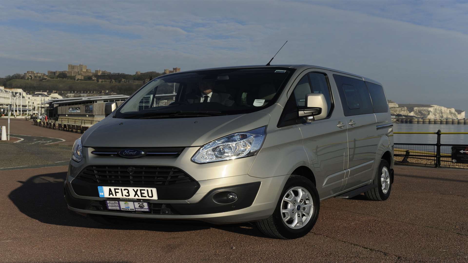 Mr Price's smart eight-seater Ford Tourneo